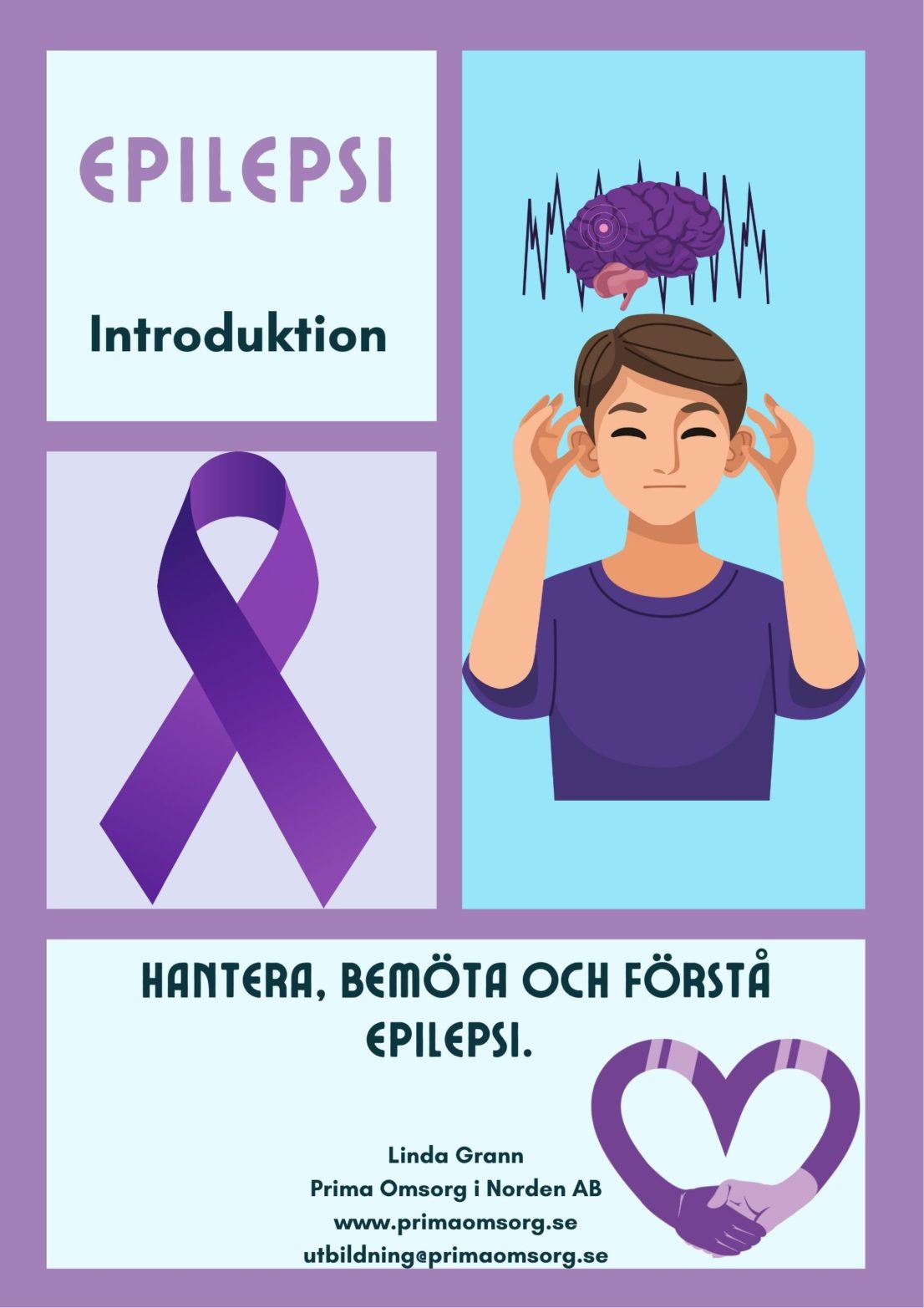 framsida på resursmaterialet Epilepsi Introduktion